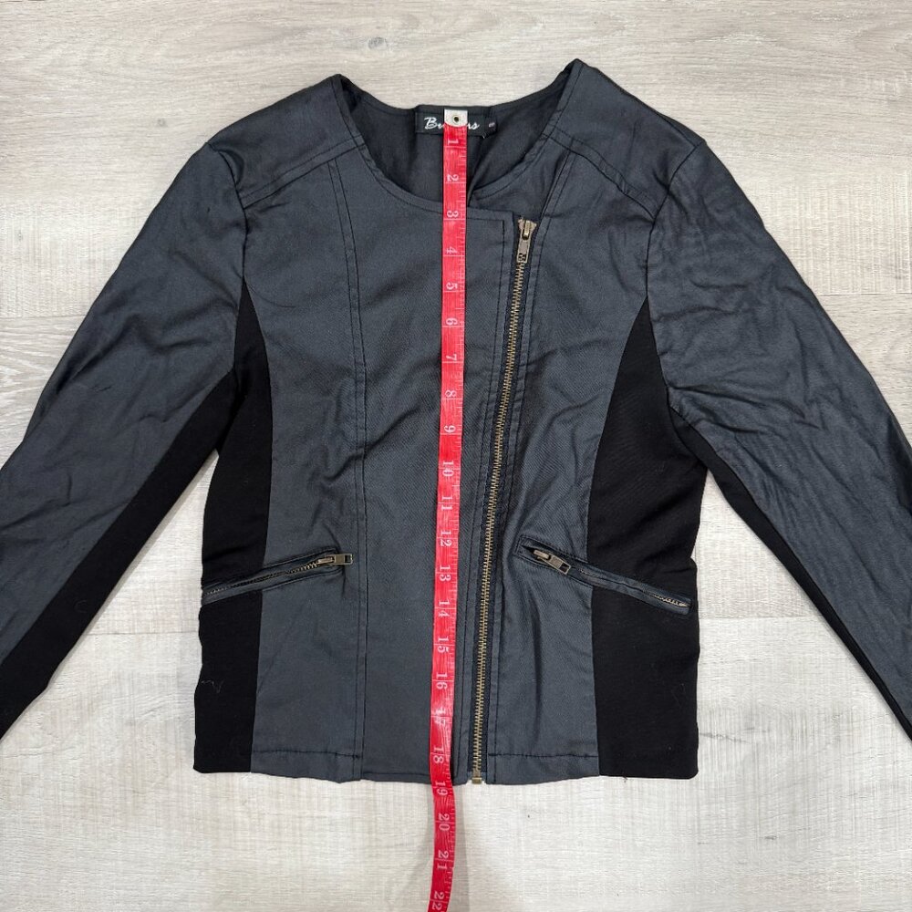Panelled Moto Jacket - Picture 4 of 6